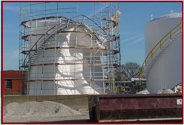 Example of Vacuum Collapse